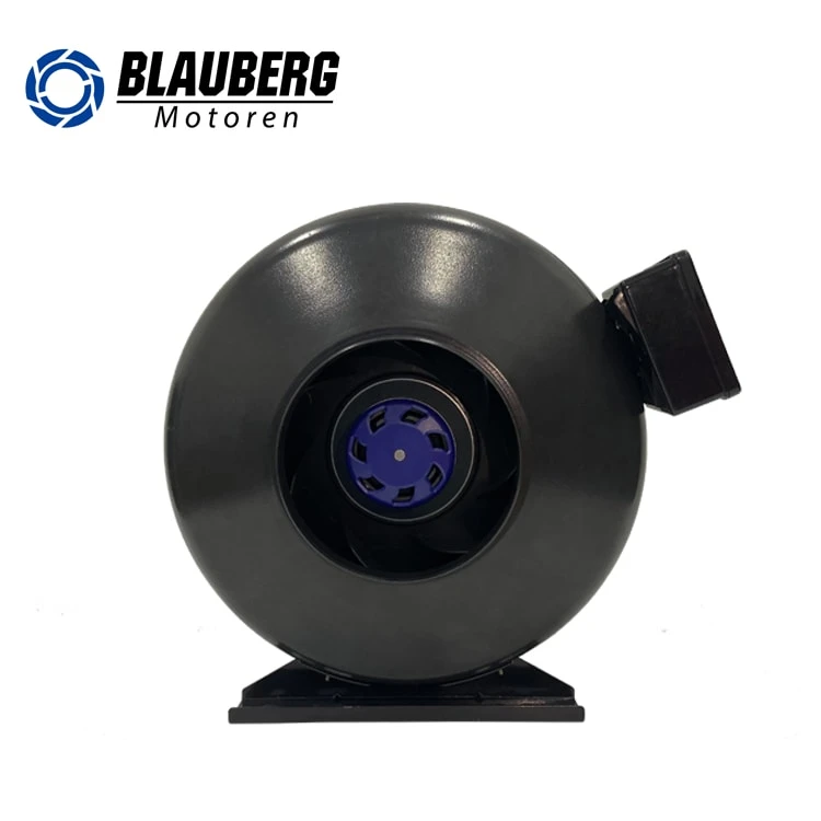 125mm EC Exhaust Duct Blower Centrifugal Fan For Condense Units