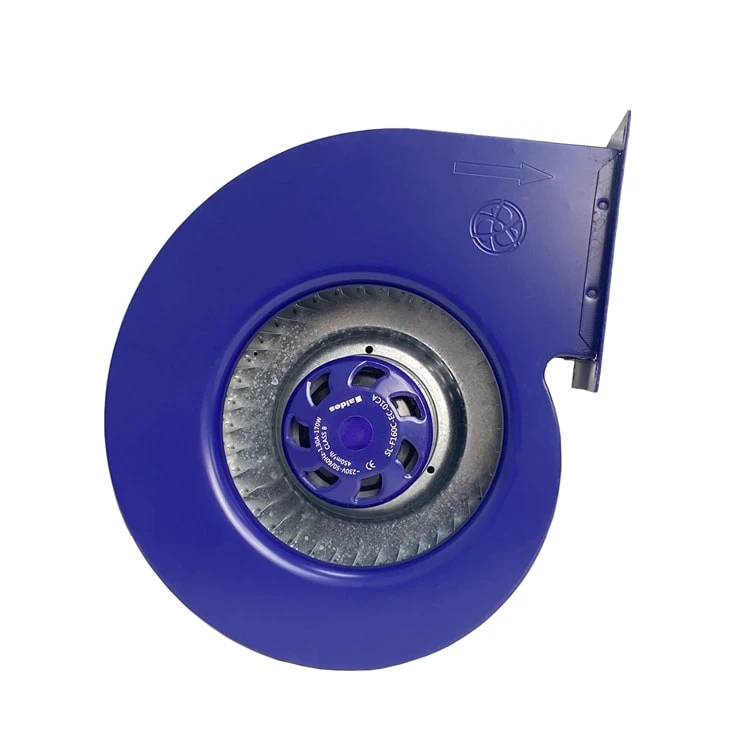 180mm 115V EC Single Inlet Industrial Centrifugal Blower Radial Fan